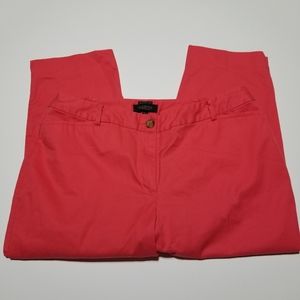 Talbots Ankle Crop Pink Casual Spandex Blend 16WP